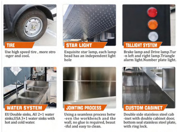 Novi Prikolica za prodaju brze hrane Deli Star Trailer Retro Frenchie FR 4800 Electric - EU standards: slika Novi Prikolica za prodaju brze hrane Deli Star Trailer Retro Frenchie FR 4800 Electric - EU standards