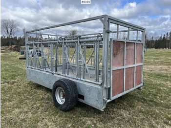 Prikolica za prijevoz stoke Kellfri Animal transport/feeder wagon: slika Prikolica za prijevoz stoke Kellfri Animal transport/feeder wagon