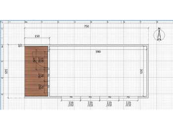 Novi Građevinski kontejner IDEX Premium Commercial Container Unit – Modern, Durable & Ready to Customize! Container with Terrace: slika Novi Građevinski kontejner IDEX Premium Commercial Container Unit – Modern, Durable & Ready to Customize! Container with Terrace