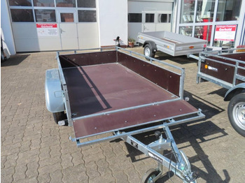 Prikolica plato/ Otvoreni sanduk Tandem Holz PKW-Anhänger 750kg Stützrad 2510x1350x370: slika Prikolica plato/ Otvoreni sanduk Tandem Holz PKW-Anhänger 750kg Stützrad 2510x1350x370