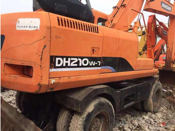 Bager na kotačima Used Digger Doosan Dh210w-7 Construction Machinery Construction Digger Used Doosan Dh210w-7 Cheap Excavator [ Copy ]: slika Bager na kotačima Used Digger Doosan Dh210w-7 Construction Machinery Construction Digger Used Doosan Dh210w-7 Cheap Excavator [ Copy ]