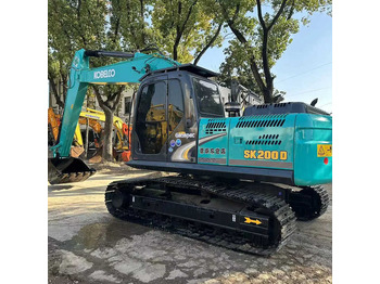 Bager gusjeničar Used High-quality Original Japan Kobelco Sk200-8 Crawler Excavator in Hefei [ Copy ]: slika Bager gusjeničar Used High-quality Original Japan Kobelco Sk200-8 Crawler Excavator in Hefei [ Copy ]