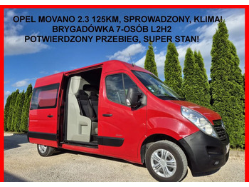 Dostavno vozilo s dvostrukom kabinom OPEL