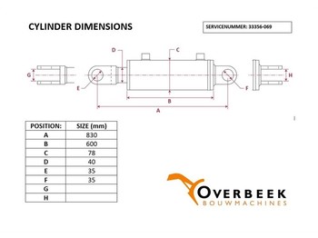 Hidraulika Atlas - Lifting cylinder/Hubzylinder/Hefcilinder: slika Hidraulika Atlas - Lifting cylinder/Hubzylinder/Hefcilinder