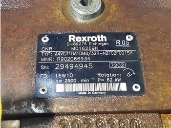 Hidraulika Rexroth A4VG71DA1DM8/32R-R902066934-Drive pump/Fahrpumpe: slika Hidraulika Rexroth A4VG71DA1DM8/32R-R902066934-Drive pump/Fahrpumpe