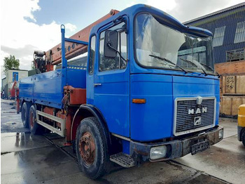 Kamion s otvorenim sandukom MAN 26.280 DF 6X4 PALFINGER CRANE: slika Kamion s otvorenim sandukom MAN 26.280 DF 6X4 PALFINGER CRANE