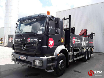 Kamion s otvorenim sandukom, Kamion s kranom Mercedes-Benz Axor 2633 fassi f 170-3 remote: slika Kamion s otvorenim sandukom, Kamion s kranom Mercedes-Benz Axor 2633 fassi f 170-3 remote