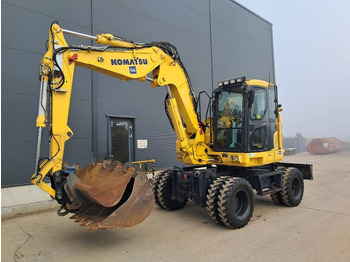 Bager na kotačima Komatsu PW118MR-11: slika Bager na kotačima Komatsu PW118MR-11