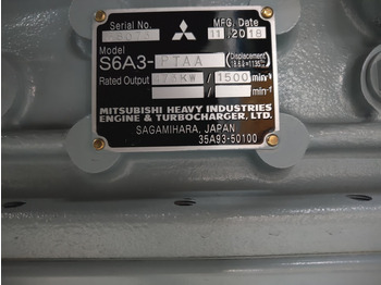Novi Građevinski strojevi Mitsubishi S6A3-PTAA NEW: slika Novi Građevinski strojevi Mitsubishi S6A3-PTAA NEW