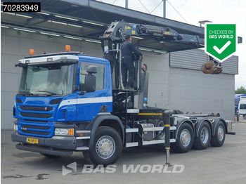 Kamion s kukastom dizalicom SCANIA P 410