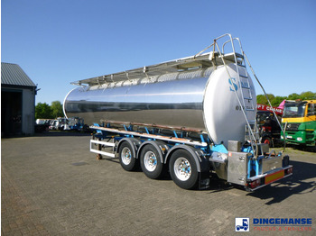 Poluprikolica cisterna Clayton Chemical tank inox L4BN 37.5 m3 / 1 comp: slika Poluprikolica cisterna Clayton Chemical tank inox L4BN 37.5 m3 / 1 comp