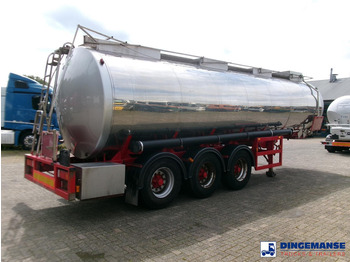 Poluprikolica cisterna Crane Fruehauf Chemical ACID tank inox 30 m3 / 1 comp: slika Poluprikolica cisterna Crane Fruehauf Chemical ACID tank inox 30 m3 / 1 comp