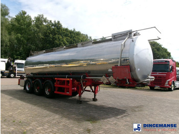 Poluprikolica cisterna Crane Fruehauf Chemical ACID tank inox 30 m3 / 1 comp: slika Poluprikolica cisterna Crane Fruehauf Chemical ACID tank inox 30 m3 / 1 comp