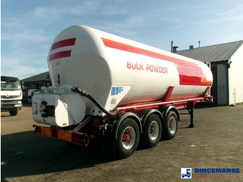 Poluprikolica cisterna Feldbinder Powder tank alu 41 m3 (tipping): slika Poluprikolica cisterna Feldbinder Powder tank alu 41 m3 (tipping)