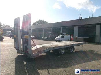 Prikolica plato/ Otvoreni sanduk KING 2-axle platform drawbar trailer 14t + ramps: slika Prikolica plato/ Otvoreni sanduk KING 2-axle platform drawbar trailer 14t + ramps