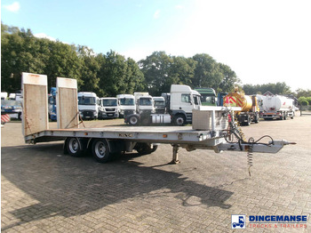 Prikolica plato/ Otvoreni sanduk KING 2-axle platform drawbar trailer 14t + ramps: slika Prikolica plato/ Otvoreni sanduk KING 2-axle platform drawbar trailer 14t + ramps