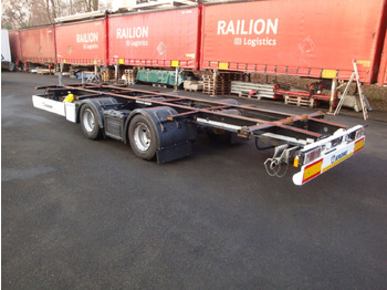 Transporter kontejnera/ Prikolica s izmjenjivim sanducima Krone ZZ 18 Tandem Jumbo BDF C7820 7,82: slika Transporter kontejnera/ Prikolica s izmjenjivim sanducima Krone ZZ 18 Tandem Jumbo BDF C7820 7,82