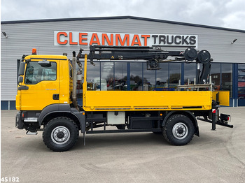 Kamion s kranom MAN TGM 13.290 4x4 Hiab 9 Tonmeter laadkraan Just 222.472 km!: slika Kamion s kranom MAN TGM 13.290 4x4 Hiab 9 Tonmeter laadkraan Just 222.472 km!