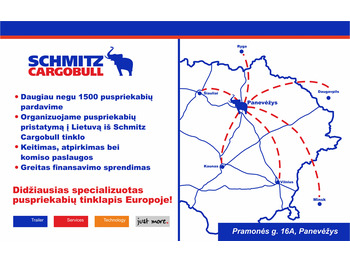 Poluprikolica s ceradom SCHMITZ Curtainsider Standard: slika Poluprikolica s ceradom SCHMITZ Curtainsider Standard
