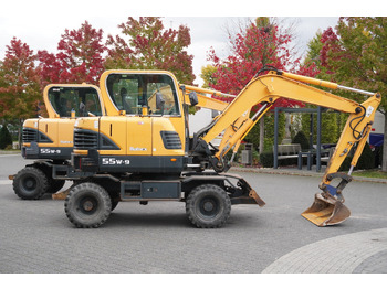Bager Hyundai Robex 55W-9 Wheeled Excavator 5.5t / 2pcs: slika Bager Hyundai Robex 55W-9 Wheeled Excavator 5.5t / 2pcs
