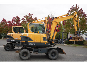 Bager Hyundai Robex 55W-9 Wheeled Excavator 5.5t / 2pcs: slika Bager Hyundai Robex 55W-9 Wheeled Excavator 5.5t / 2pcs
