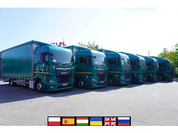 Kamion s ceradom MAN TGX 18.470