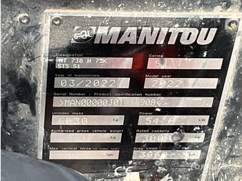 Teleskopski rukovatelj MANITOU MT 730 H