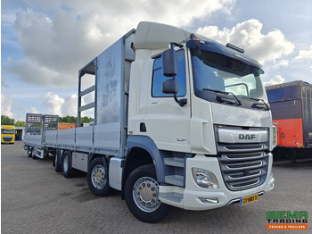Autotransporter DAF CF 430 FAX 8x2/6 Dagcabine Euro6D - Machine Transporter + 2assige Aanhanger - Hydraulische Rampen - Afneembare 10.000L WaterTank - 20.000km! Origineel: slika Autotransporter DAF CF 430 FAX 8x2/6 Dagcabine Euro6D - Machine Transporter + 2assige Aanhanger - Hydraulische Rampen - Afneembare 10.000L WaterTank - 20.000km! Origineel
