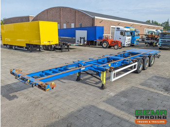 Transporter kontejnera/ Poluprikolica s izmjenjivim sanducima KRONE SDC