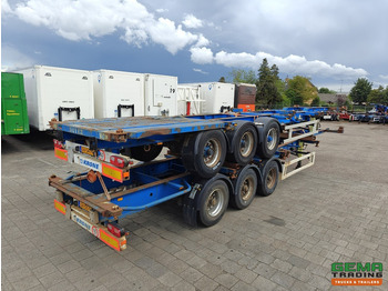 Transporter kontejnera/ Poluprikolica s izmjenjivim sanducima KRONE SDC