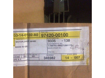 Novi Motor i dijelovi za Oprema za rukovanje materijalima Drive Motor 36/48V, for Caterpillar: slika Novi Motor i dijelovi za Oprema za rukovanje materijalima Drive Motor 36/48V, for Caterpillar