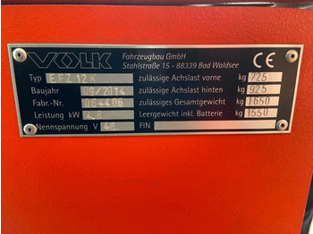 Vučni traktor Volk EFZ12K: slika Vučni traktor Volk EFZ12K