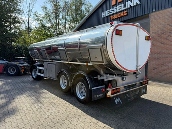 Poluprikolica cisterna Magyar VM Tarm 19.000L RVS/INOX Melk/Milk/Milch Food 3 Rooms Liftas: slika Poluprikolica cisterna Magyar VM Tarm 19.000L RVS/INOX Melk/Milk/Milch Food 3 Rooms Liftas