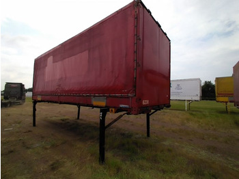 Izmjenjivi sanduk s bočnom kliznom ceradom Krone Wechselpritsche mit Bordwänden und Plane, BDF-System, 7.450 mm lang.: slika Izmjenjivi sanduk s bočnom kliznom ceradom Krone Wechselpritsche mit Bordwänden und Plane, BDF-System, 7.450 mm lang.