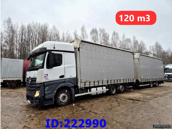Kamion s ceradom MERCEDES-BENZ Actros 2542