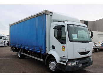 Kamion s ceradom Renault Midlum 220 + MANUAL + LIFT + 12T: slika Kamion s ceradom Renault Midlum 220 + MANUAL + LIFT + 12T