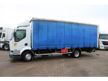 Kamion s ceradom Renault Midlum 220 + MANUAL + LIFT + 12T: slika Kamion s ceradom Renault Midlum 220 + MANUAL + LIFT + 12T