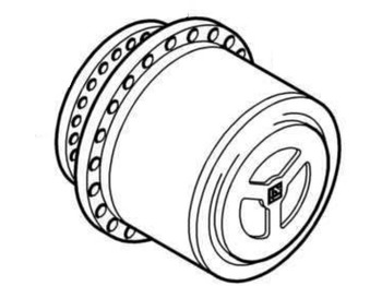 Reduktor pogona BOMAG