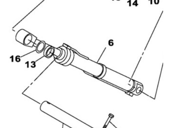 Hidraulični cilindar CASE