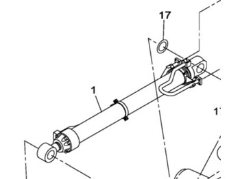 Hidraulični cilindar CASE