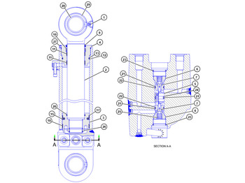 Hidraulični cilindar CATERPILLAR