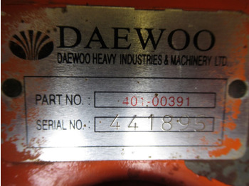 Motor okretanja za Građevinski strojevi Daewoo 401-00391 -: slika Motor okretanja za Građevinski strojevi Daewoo 401-00391 -