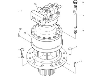 Motor okretanja DOOSAN