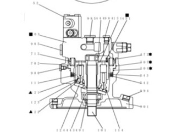 Motor okretanja NEW HOLLAND