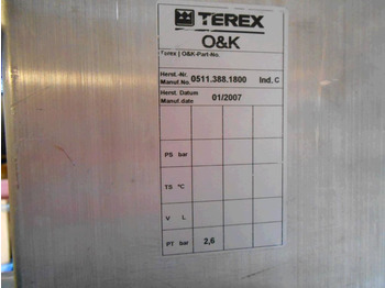 Novi Međuhladnjak za Građevinski strojevi Terex O&K 6002157: slika Novi Međuhladnjak za Građevinski strojevi Terex O&K 6002157