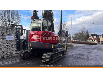 Mini bager Terex Minibagger TC 50, Schnellwechsler MS03, Knickmatik: slika Mini bager Terex Minibagger TC 50, Schnellwechsler MS03, Knickmatik