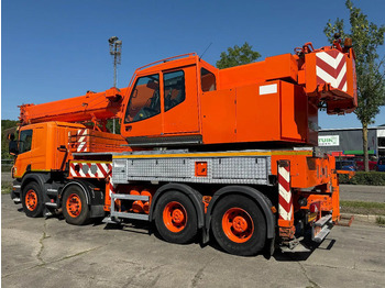 Kamion s kranom Scania P380 8X4 + FAUN HK40 + FLYJIB + BALLASTBL. 6,9 TON - 4.305 HOURS: slika Kamion s kranom Scania P380 8X4 + FAUN HK40 + FLYJIB + BALLASTBL. 6,9 TON - 4.305 HOURS