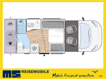 Poluintegrirani kamper CHAUSSON 650