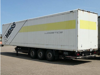 Poluprikolica sa zatvorenim sandukom Krone SDK 27, Schlüssellochblech, LBW, Luft-Lift, SAF: slika Poluprikolica sa zatvorenim sandukom Krone SDK 27, Schlüssellochblech, LBW, Luft-Lift, SAF