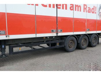 Poluprikolica sa zatvorenim sandukom Schmitz Cargobull SKO 24, Faltwand, Seitentüren,Isoliert,Luft-Lift: slika Poluprikolica sa zatvorenim sandukom Schmitz Cargobull SKO 24, Faltwand, Seitentüren,Isoliert,Luft-Lift